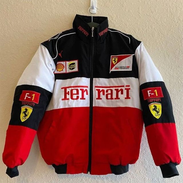 Ferrari RedBull Bomber Racing Jacket