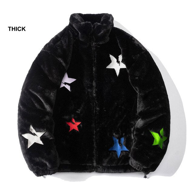 Rabbit Stars Fur Jackets