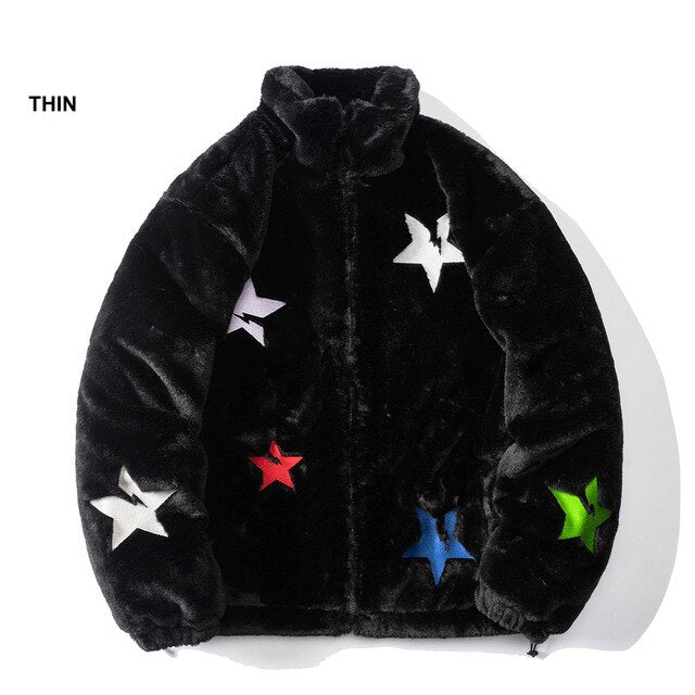 Rabbit Stars Fur Jackets