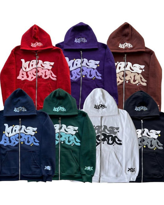 Hip Hop Print Hoodies